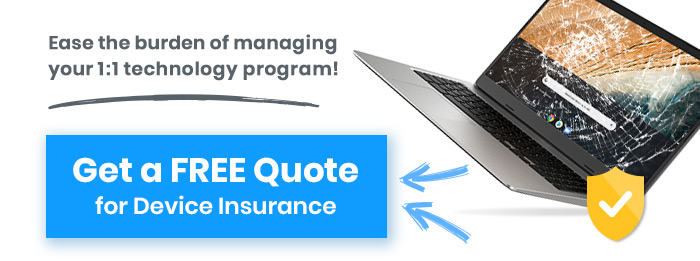Ease the burden of managing your 1:1 technology program - Get a FREE Quote!